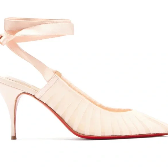 Pink Ballerina Ankle Strap Heels - Picture 1 of 7